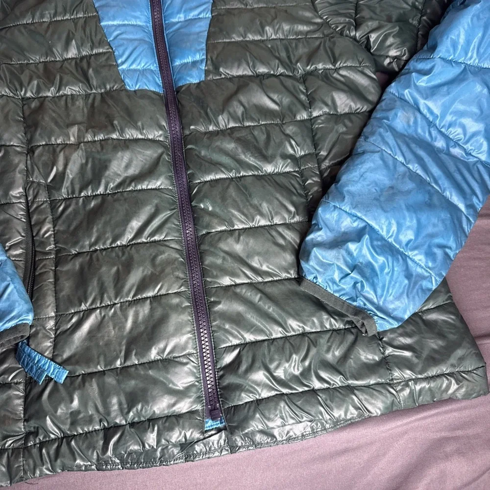 Columbia Jacket Womens S Green Thermal Coil Interchange Puffer Lightweight Ski‎